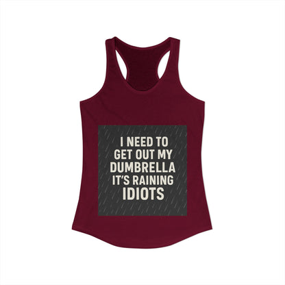 Dumbrella Women's Racerback Tank