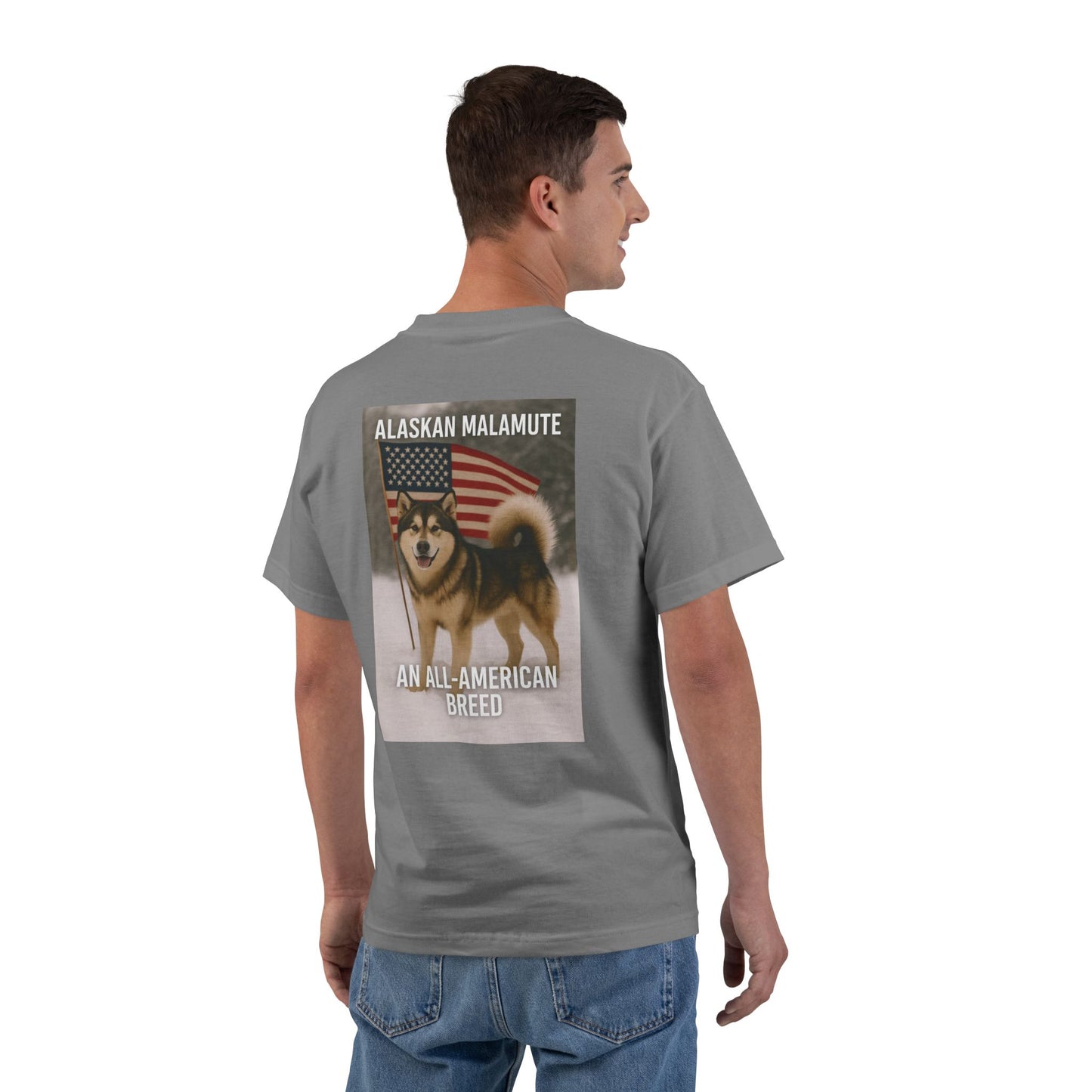 All-American Breed Men's Short-Sleeve Crewneck Tee