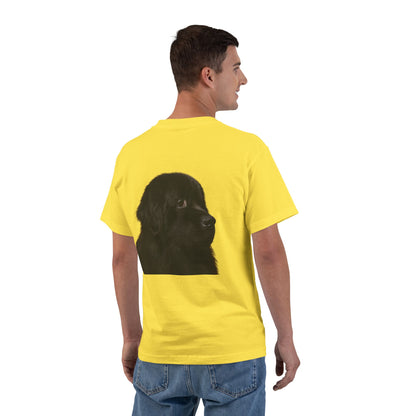Newfie Head Men's Short-Sleeve Crewneck Tee