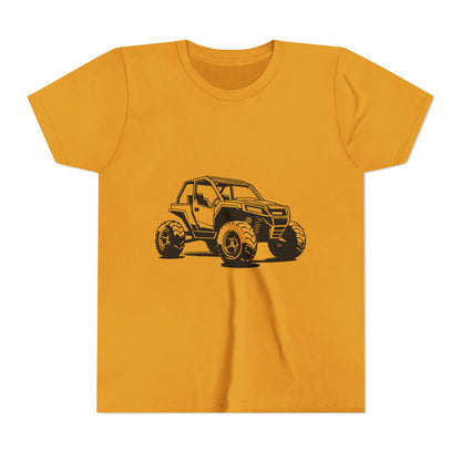 Off The Beaten Path Side By Side Youth Unisex Short Sleeve Crewneck Tee