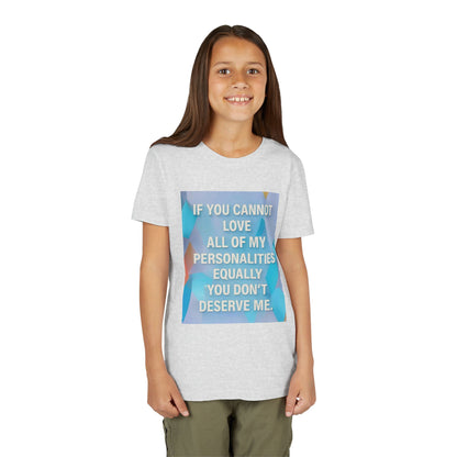 All Of My Personalities Youth Unisex Short Sleeve Crewneck Tee