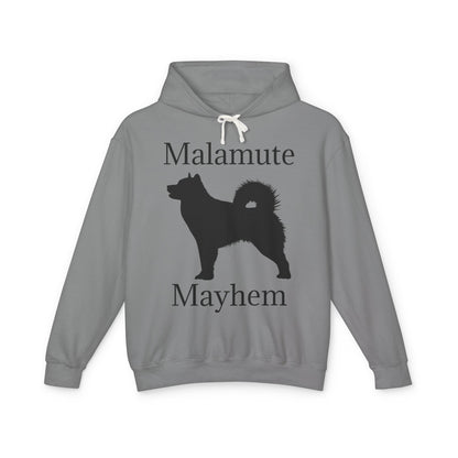 Malamute Mayhem Unisex Lightweight Hoodie