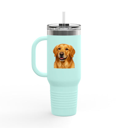 Golden Head Insulated Travel Mug