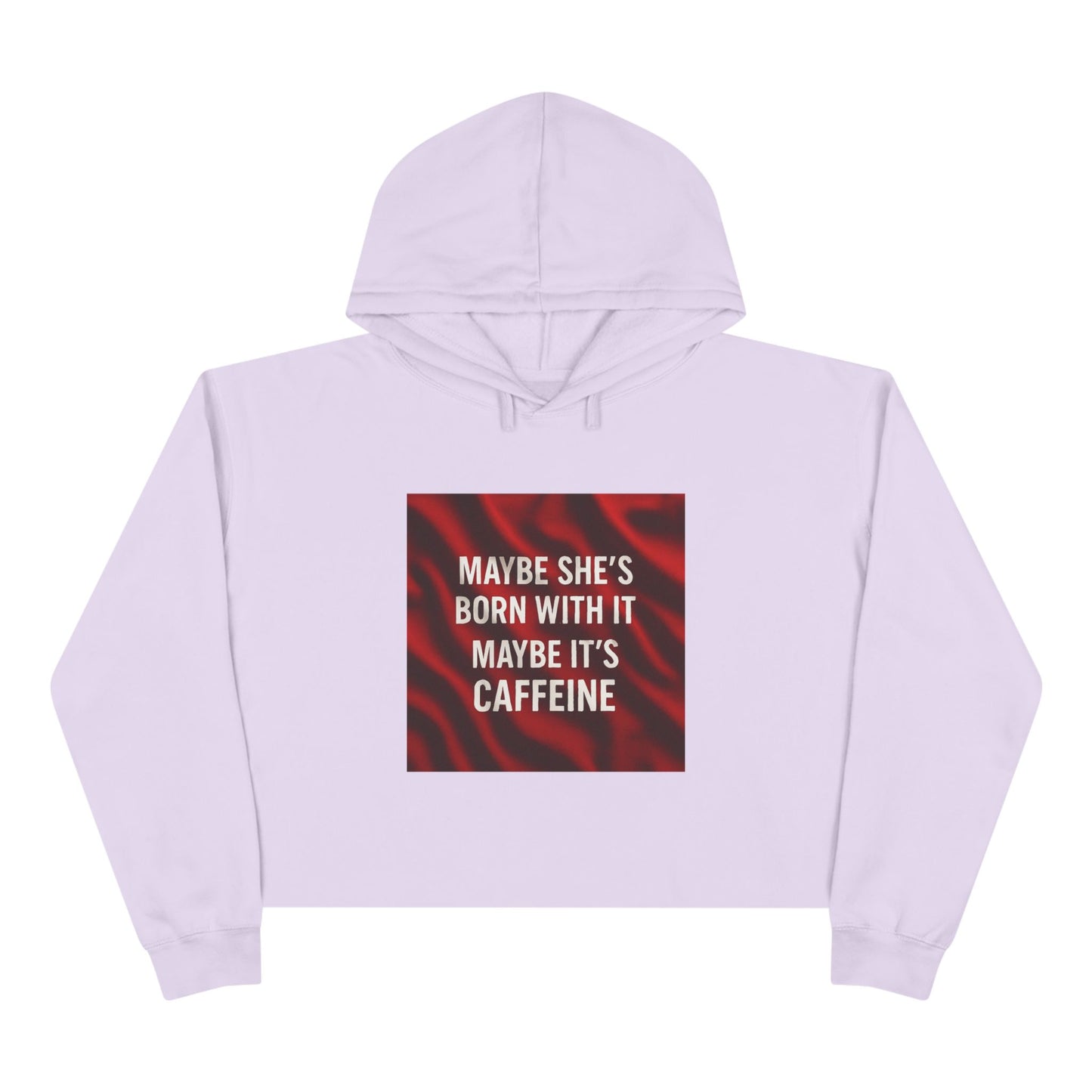 Born With It Women's Crop Hoodie