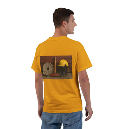 Fire/Rescue Appreciation Men's Short-Sleeve Crewneck Tee