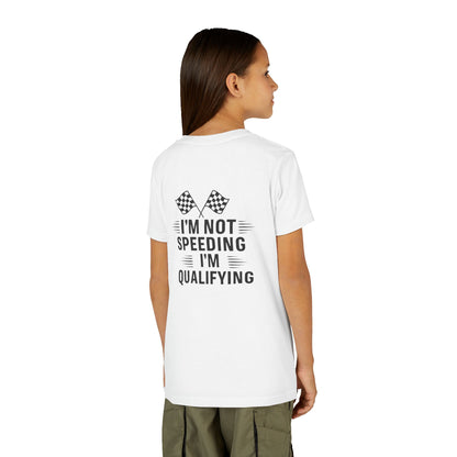 I'm Qualifying Youth Unisex Short Sleeve Crewneck Tee