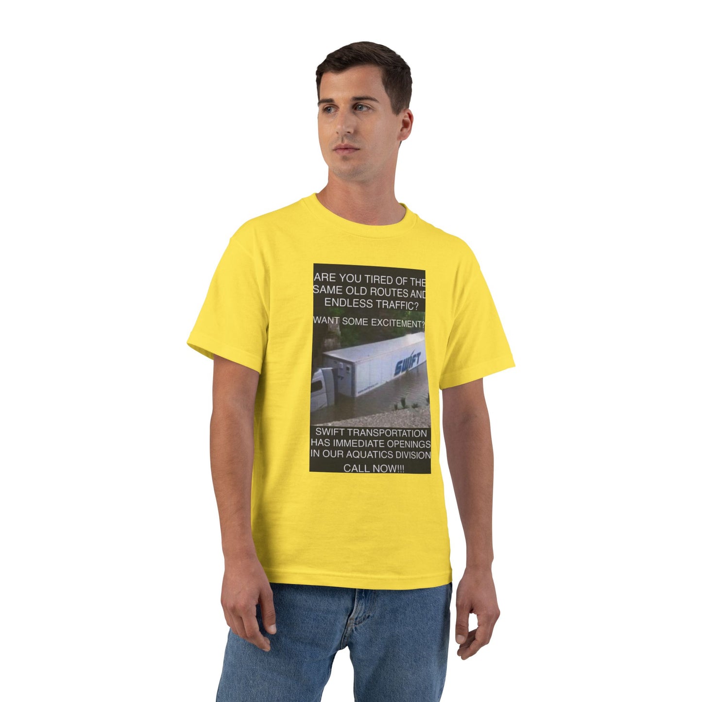 Swift Aquatics Men's Short-Sleeve Crewneck Tee
