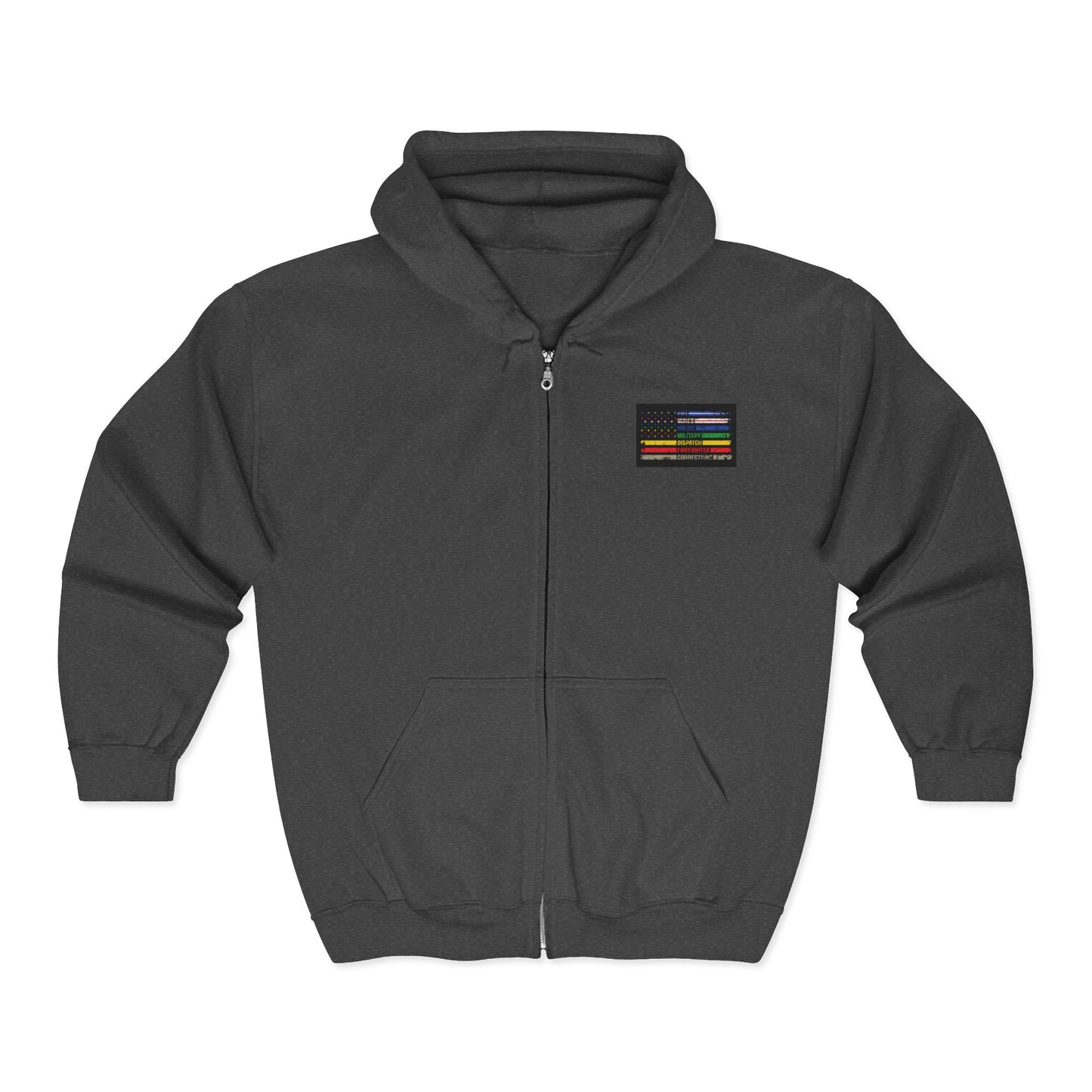 First Responder Unisex Full Zip Hoodie