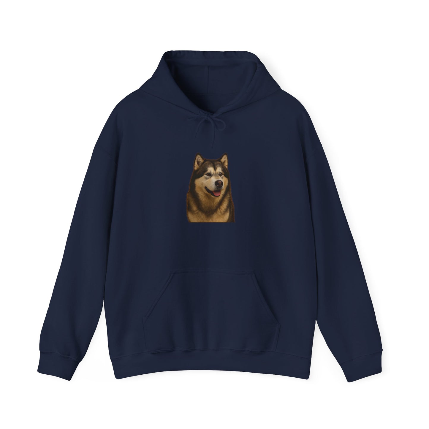Malamute Head Unisex Hoodie