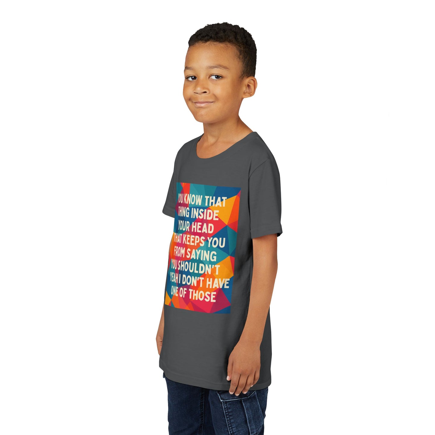 No Filter Youth Unisex Short Sleeve Crewneck Tee