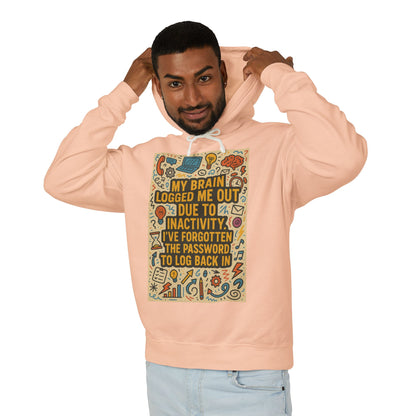 Logged Out Unisex Lightweight Hoodie