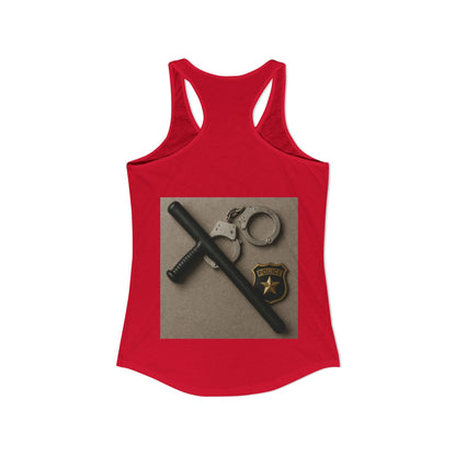 Law Enforcement Appreciation Women's Racerback Tank