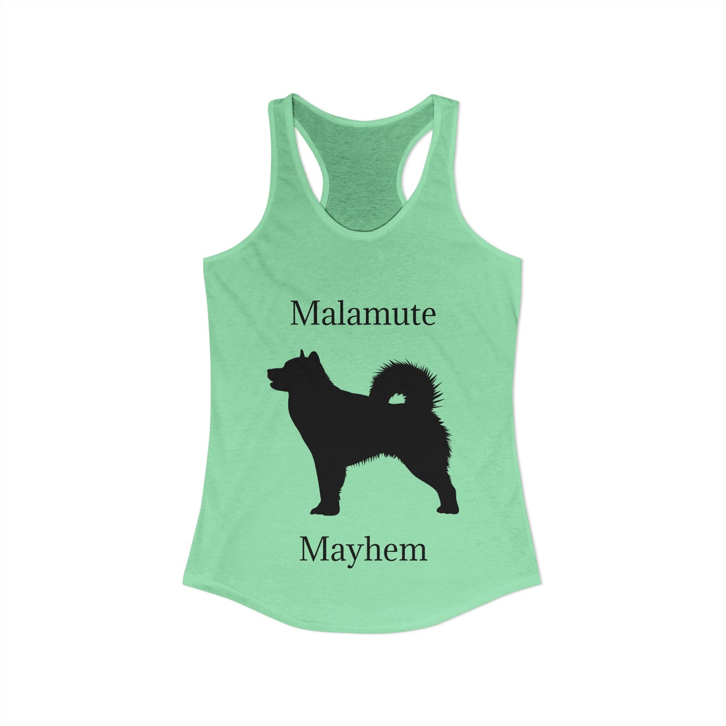 Malamute Mayhem Women's Racerback Tank