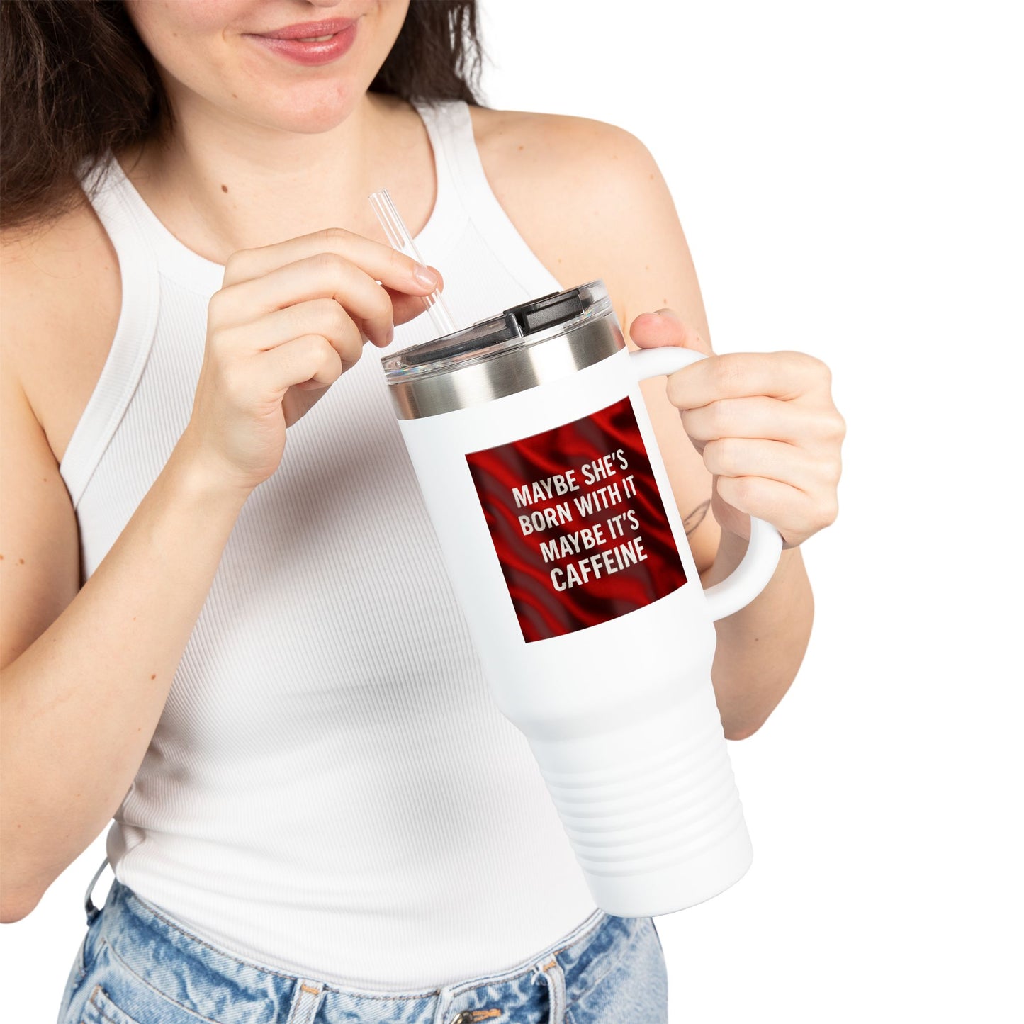 Born With It Insulated Travel Mug