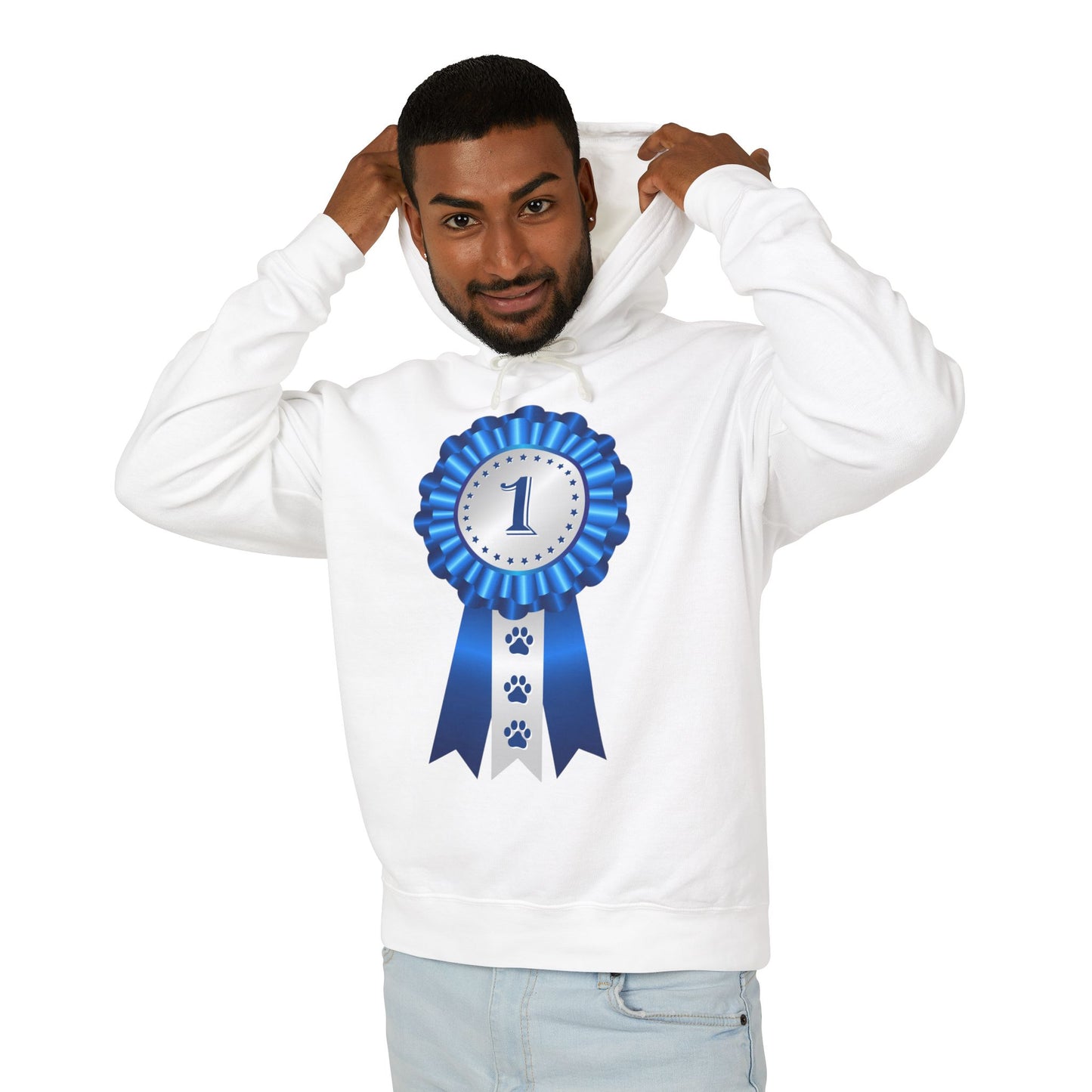 Show Ribbon Unisex Lightweight Hoodie