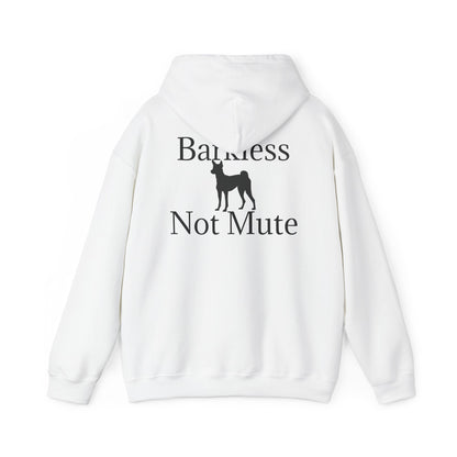 Barkless Not Mute Unisex Hoodie