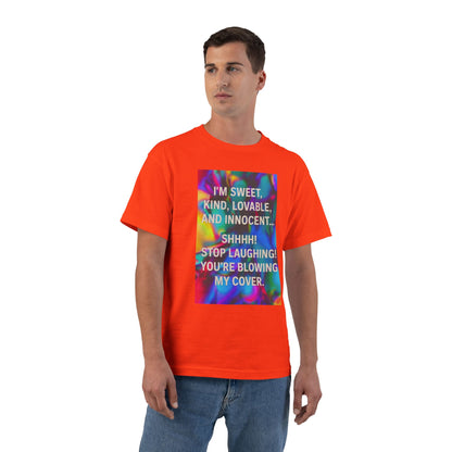 Blowing My Cover Men's Short-Sleeve Crewneck Tee