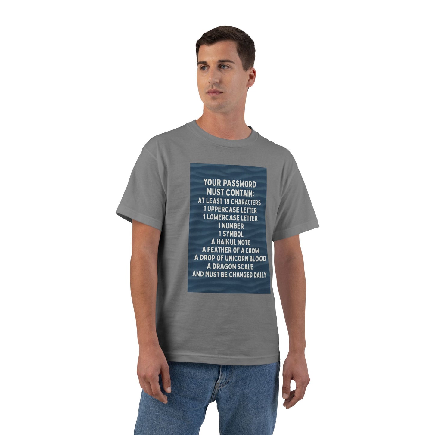 Password Men's Short-Sleeve Crewneck Tee