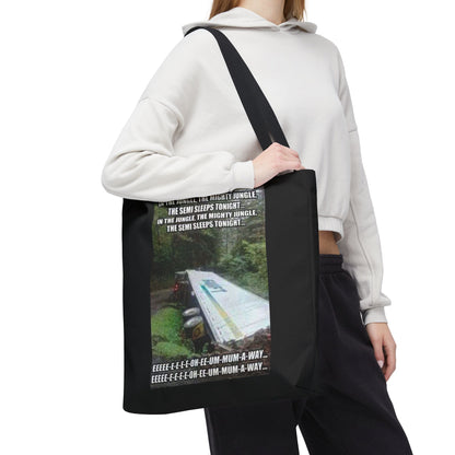 Semi Sleeps Tote Bag