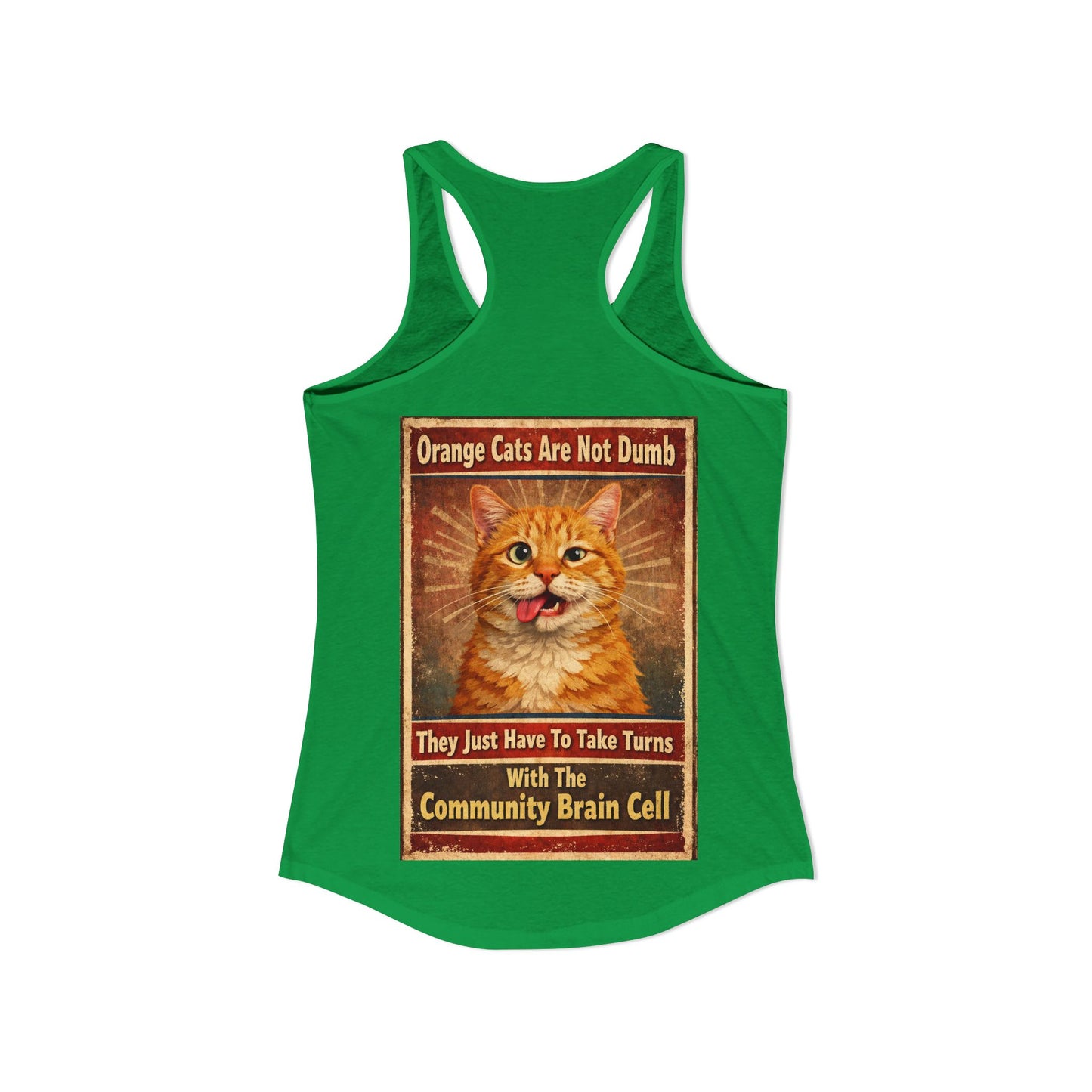 Community Brain Cell Women's Racerback Tank