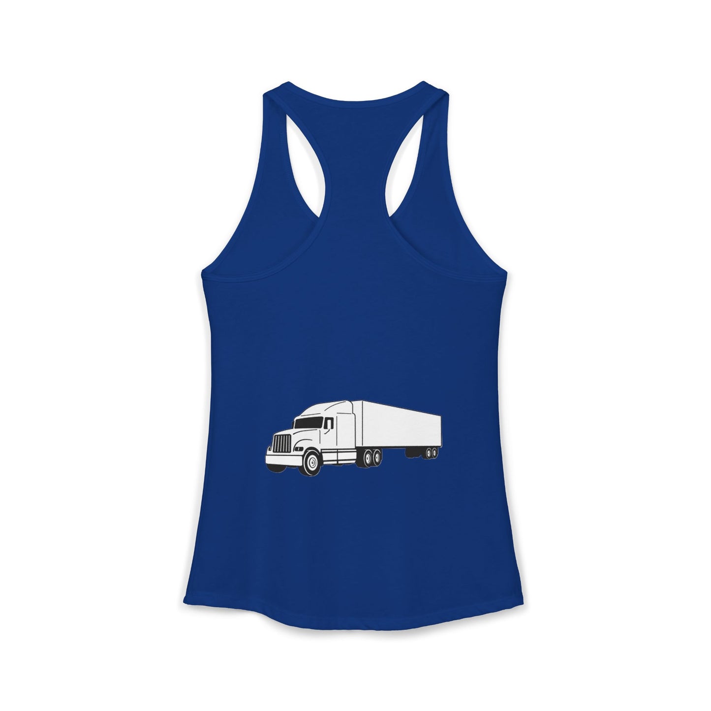 Semi Truck Women's Racerback Tank