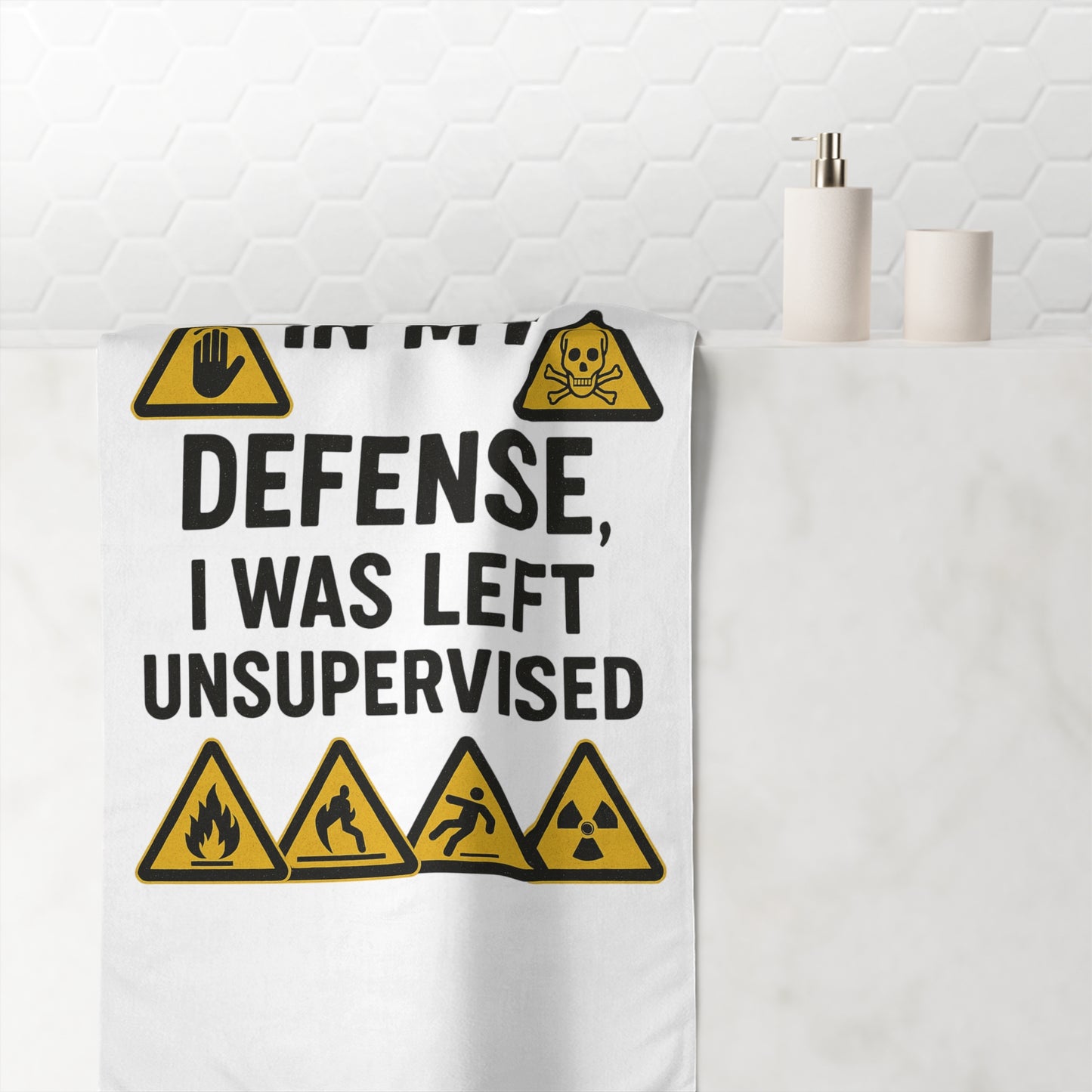 Unsupervised Mink-Cotton  Beach Towel
