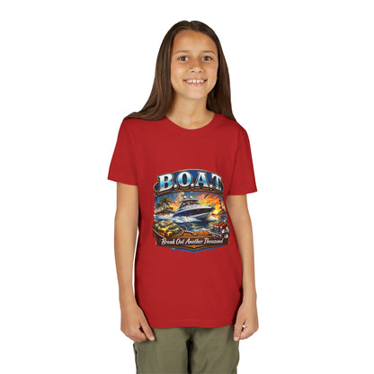 B.O.A.T. Youth Unisex Short Sleeve Crewneck Tee