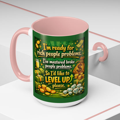 Level Up 2-Tone Coffee Mug