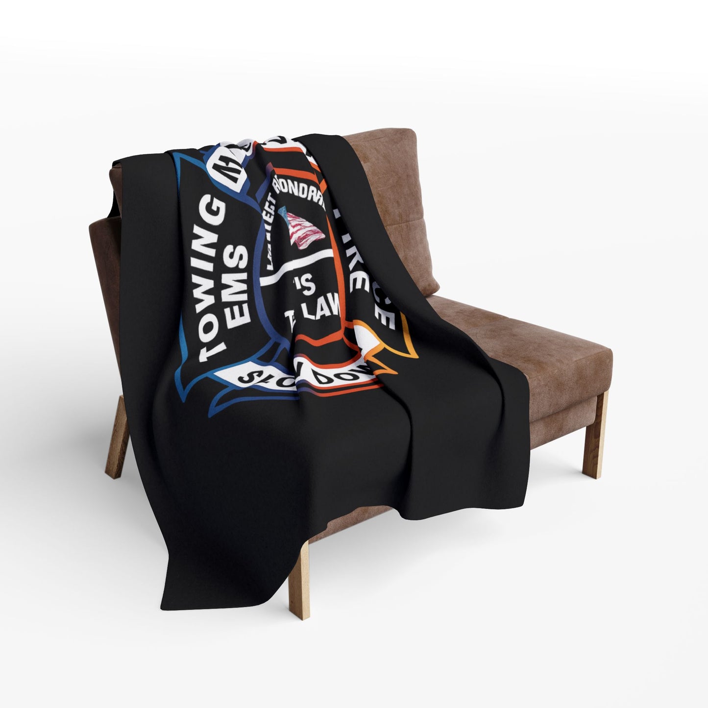 Let First Responders Live Arctic Fleece Blanket