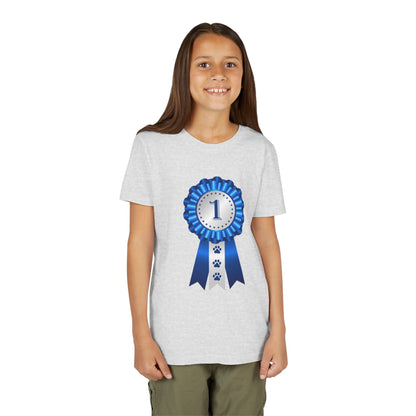 Show Ribbon Youth Unisex Short Sleeve Crewneck Tee