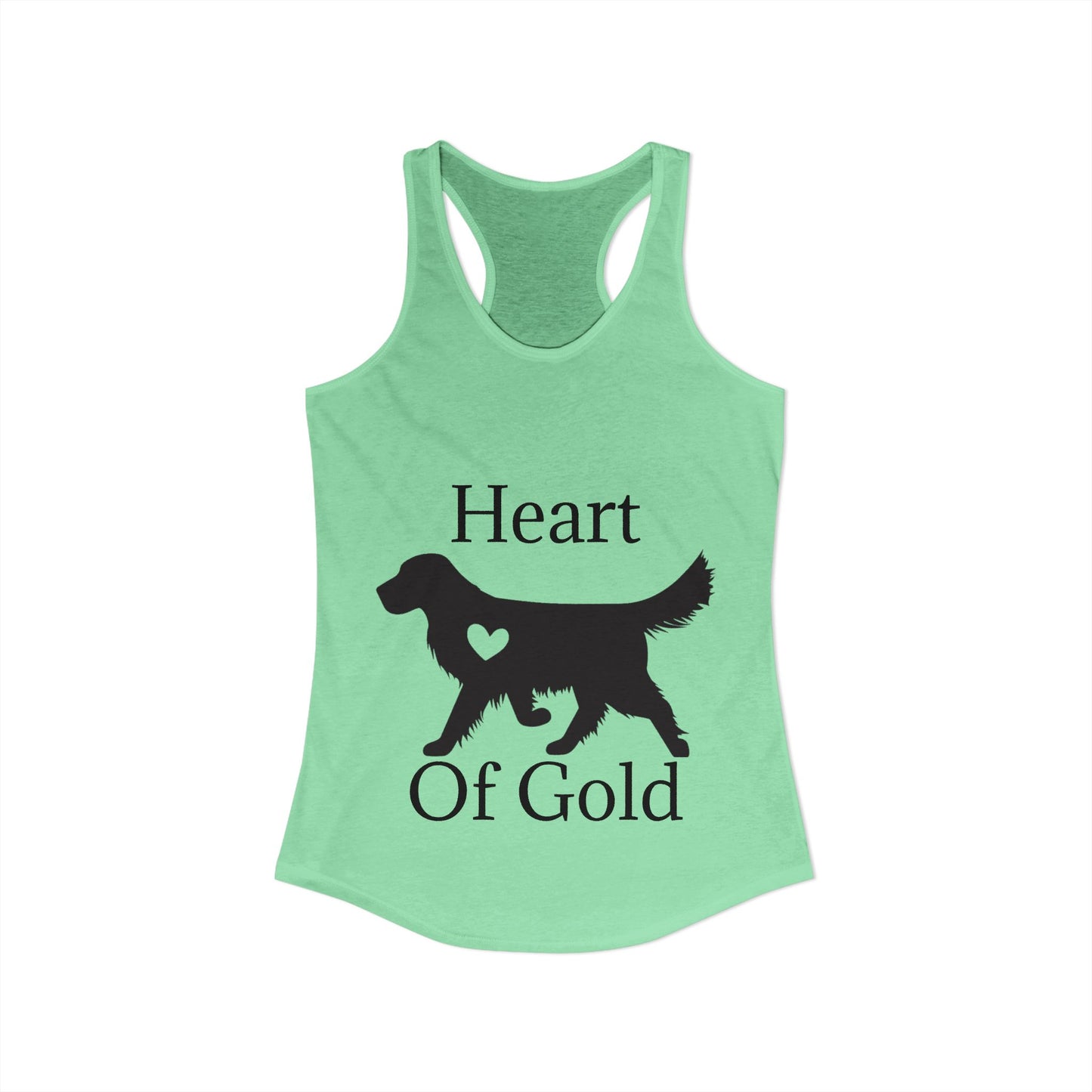 Heart Of Gold Women's Racerback Tank