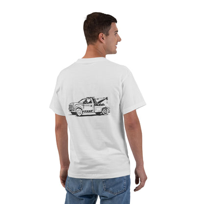 Wheel Lift Tow Truck Men's Short-Sleeve Crewneck Tee