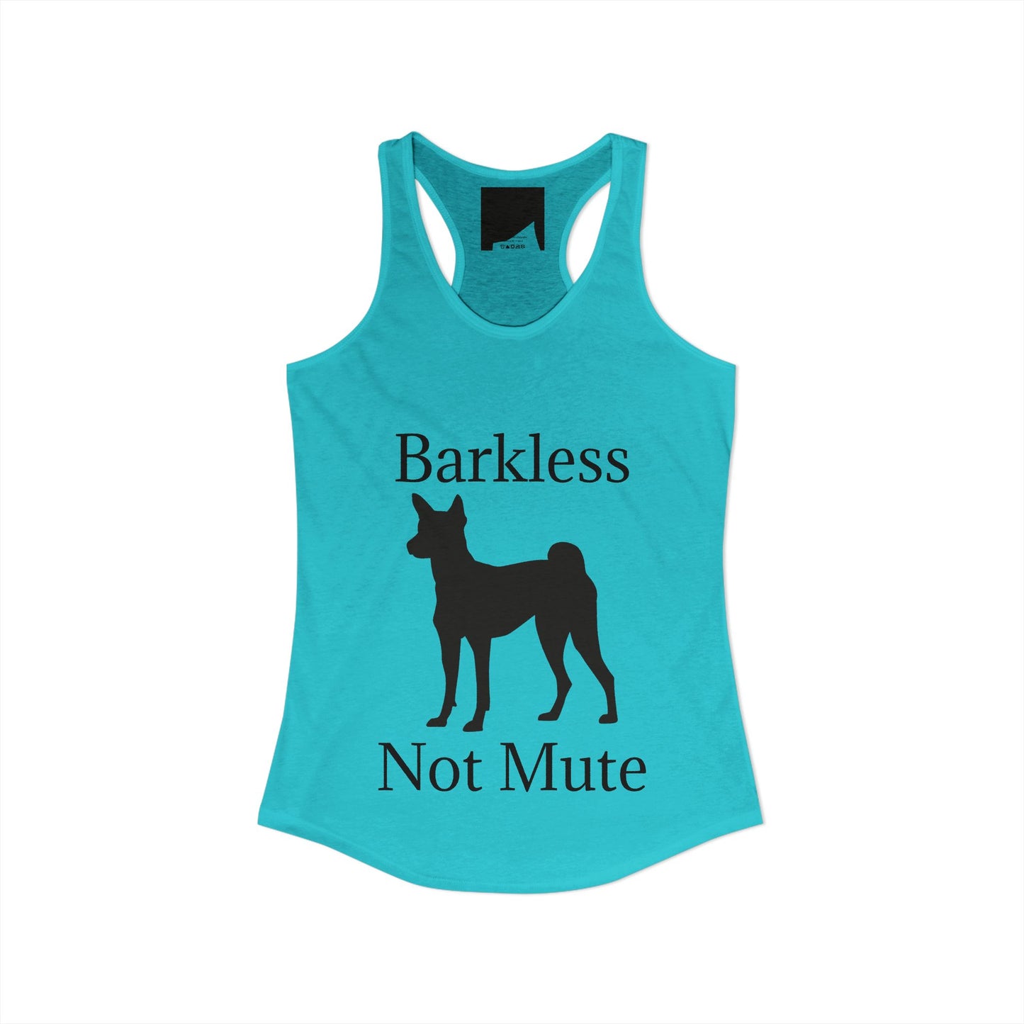 Barkless Not Mute Women's Racerback Tank