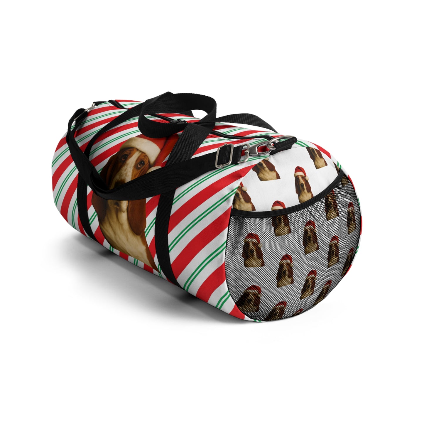 Santa Paws Basset Duffel Bag