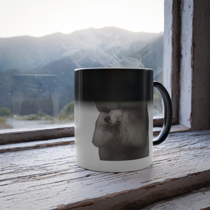 Poodle Head Color Changing Mug
