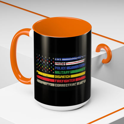 First Responder 2-Tone Coffee Mug