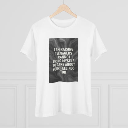 Raising Teenagers Women's Short Sleeve Crewneck Tee