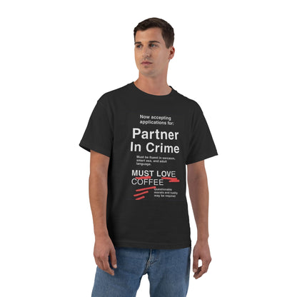 Partner In Crime Men's Short-Sleeve Crewneck Tee
