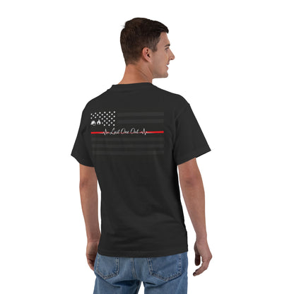 Thin Red Line Men's Short-Sleeve Crewneck Tee
