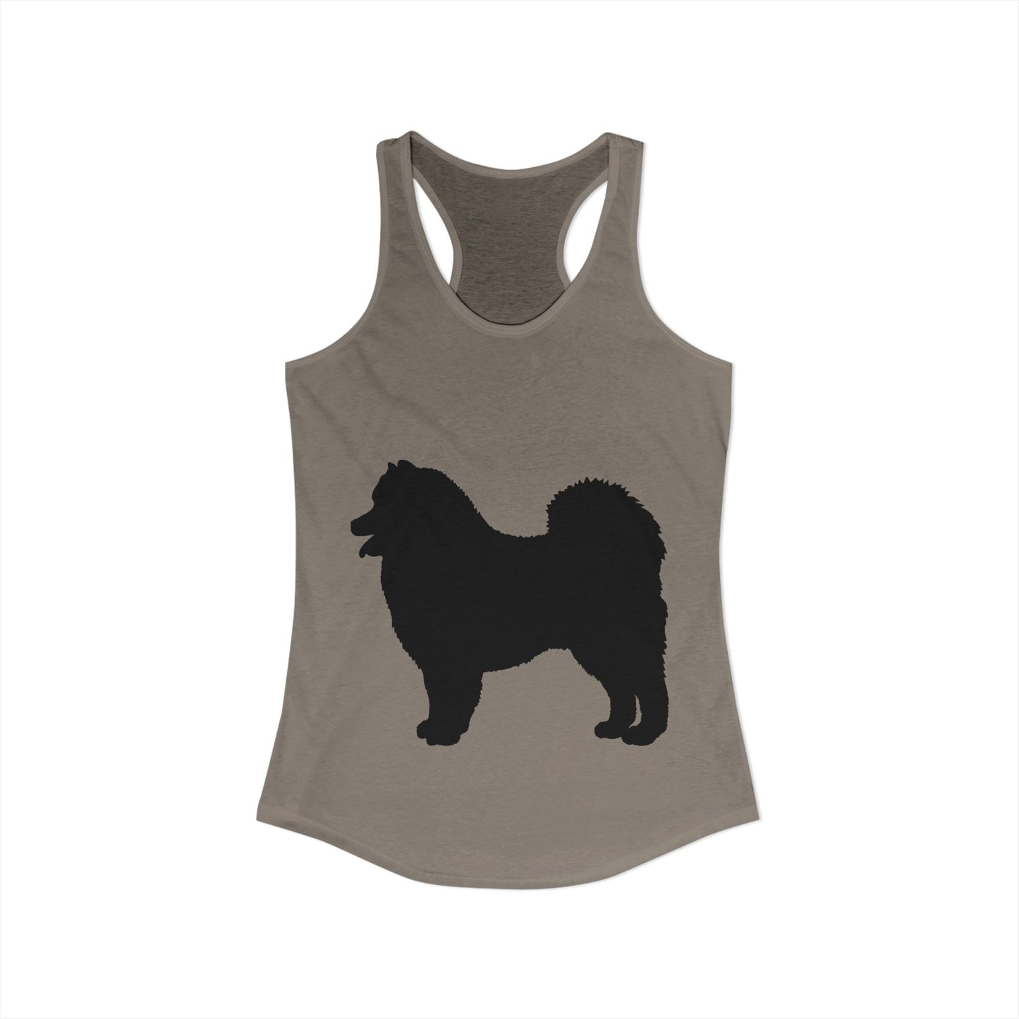 Samoyed Silhouette Women's Racerback Tank