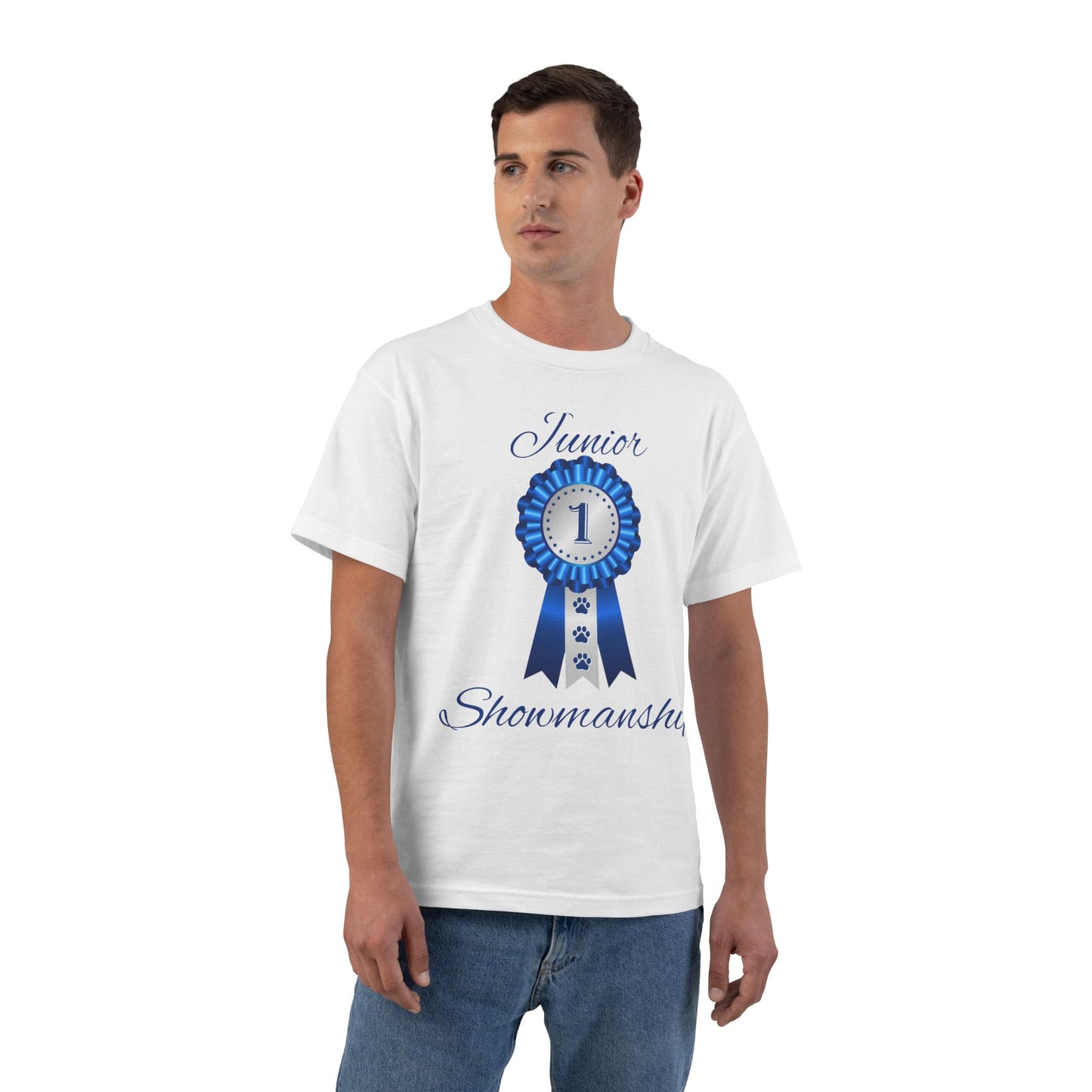 Junior Showmanship Men's Short-Sleeve Crewneck Tee