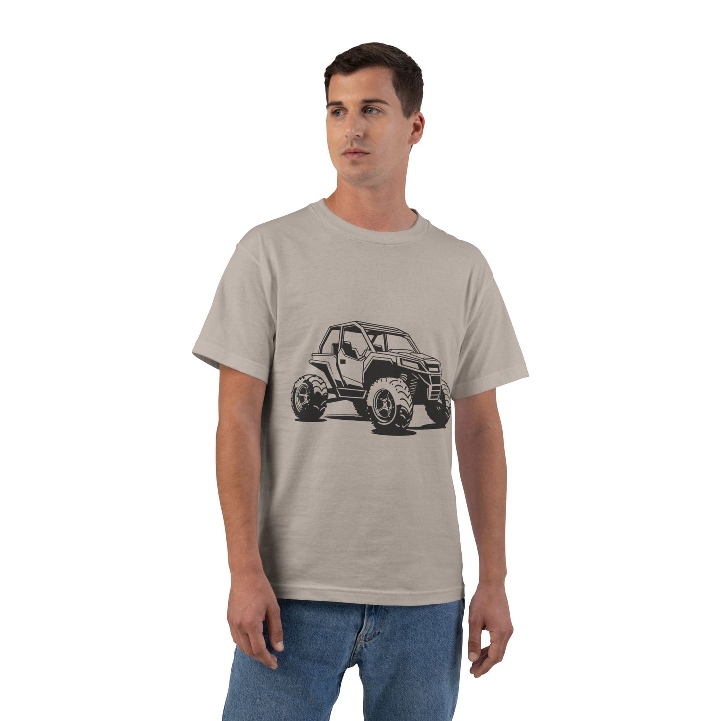 Off The Beaten Path Side By Side Men's Short-Sleeve Crewneck Tee