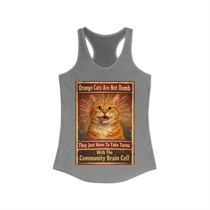 Community Brain Cell Women's Racerback Tank