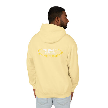 You Break It Unisex Lightweight Hoodie