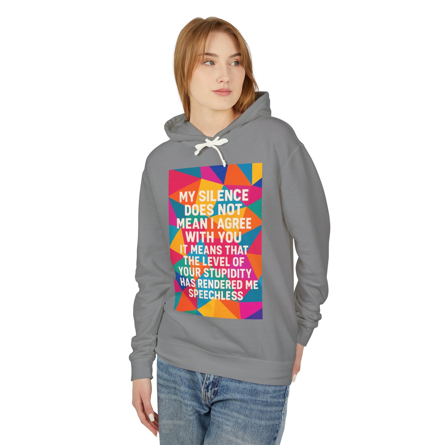 Speechless Unisex Lightweight Hoodie