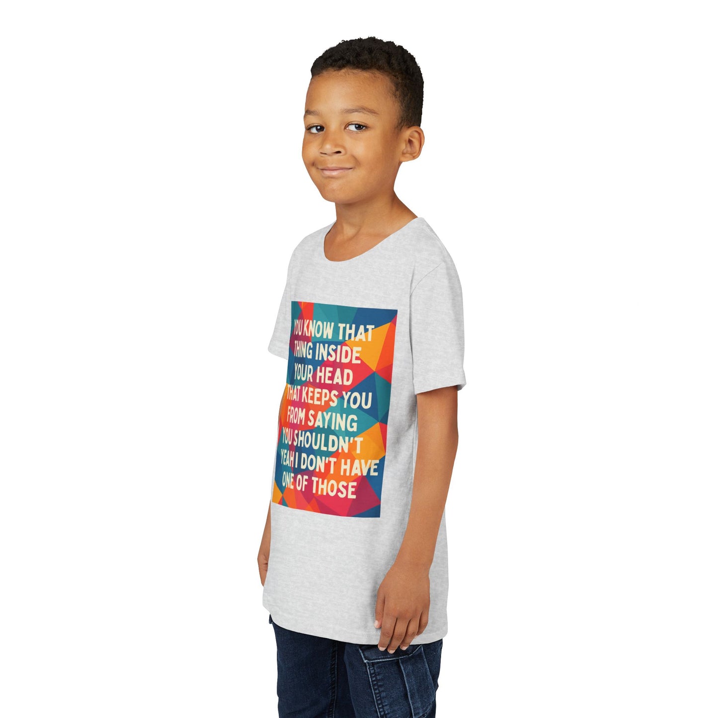 No Filter Youth Unisex Short Sleeve Crewneck Tee