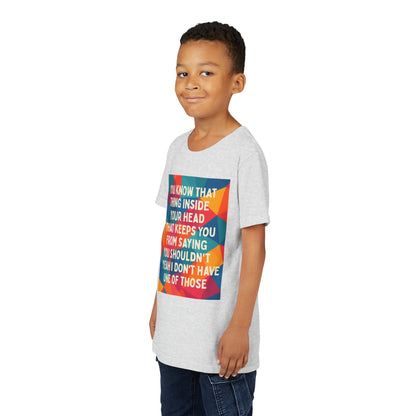 No Filter Youth Unisex Short Sleeve Crewneck Tee