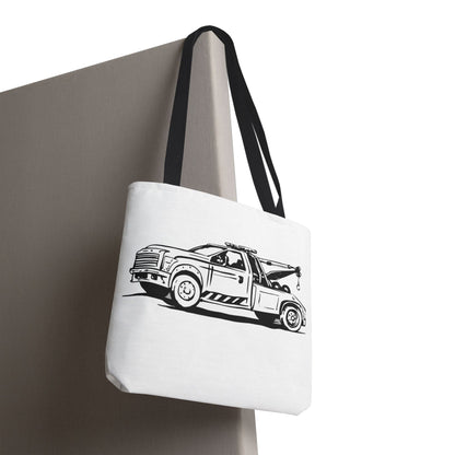 Wheel Lift Tow Truck Tote Bag