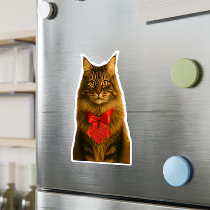 Cupid's Companion Cat Vinyl Decal