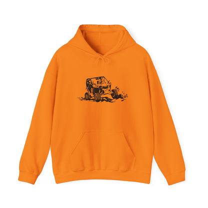 Slingin' Mud Side By Side Unisex Hoodie
